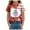 Brick Red, variant on Halloween Ghouls Ghost Retro Girl Kids T-Shirt Graphic Tshirt Little Kids Fall Short Sleeve Tee Tops(Orange,8-9 Y)
