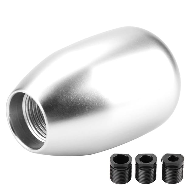 Perilla De Palanca De Cambios Manual De 5 Velocidades Para Automóvil Con 3 Adaptadores 39733 Mm (Plata) Advancent VI002952-00