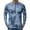 Blue, variant on Men's UPF 50+ Cycling Jersey Long Sleeve Bike Shirt, Moisture Wicking Quick Dry Alt Print Cycling Clothing for Road Riding Blue L