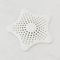 thumbnail image 6 of DESTYER Hair Trap Shower Bath Plug Hole Waste Catcher Stopper Floor Drain Sink Strainer White, 6 of 8