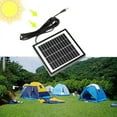 thumbnail image 3 of 12V 2W Solar Panel Solar Garden Light Panel DIY Parts DC Port Solar Panel Battery G21334, 3 of 8