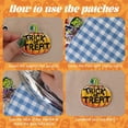 thumbnail image 4 of J.CARP Halloween Iron On/Sew On Embroidered Applique Patches - Boo, Pumpkin, Bat, Ghost, Witch Designs for Fall Decoration, DIY Crafts, Clothing, Jacket, Backpack Accessories 32 Pcs, 4 of 6