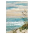 thumbnail image 2 of Beach at Dusk by Sally Swatland Wrapped Canvas Art Painting Print, 2 of 4
