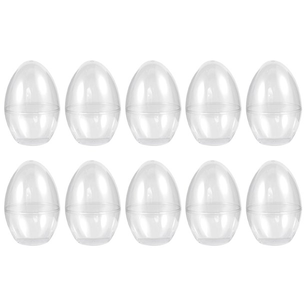10pcs Pascua Huevo en forma de caramelo Cajas de regalo Cajas de paquete Festival Casos de dulces