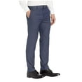 thumbnail image 2 of Kenneth Cole Reaction Stretch Textured Weave Slim Fit Dress Pants Medium Blue, 2 of 3