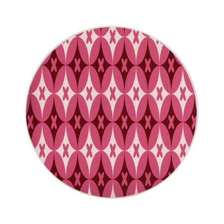 

Circular Drink Coasters Set Seamless Pattern Beautiful Home Decor Diatomite Heat-Resistant Diatomite Protect Table Countertop