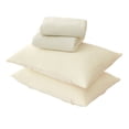 thumbnail image 2 of Great Bay Home Ultra-Soft Solid Performance Fabric Sheet Set  (King, Natural), 2 of 3