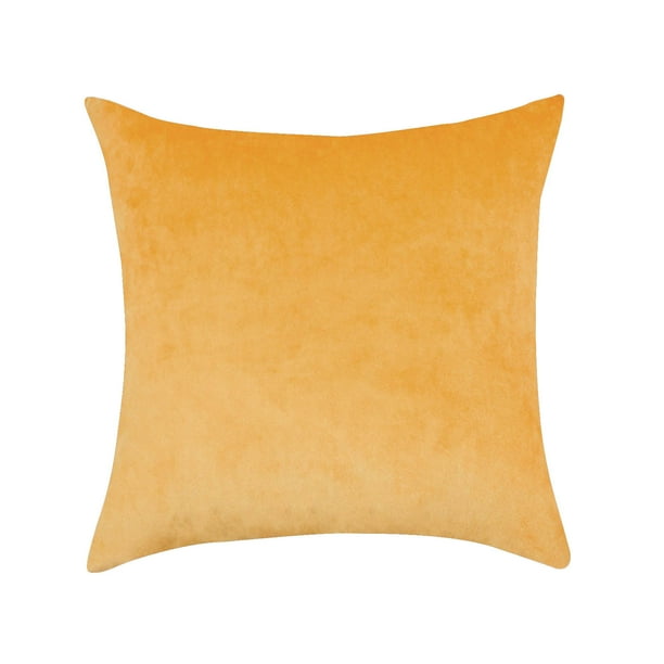 Dormitorio Sala de estar Balcón con cojín de felpa Funda de almohada de color sólido Almohada Respaldo de otoño e invierno Wmkox8yii HFSH4312