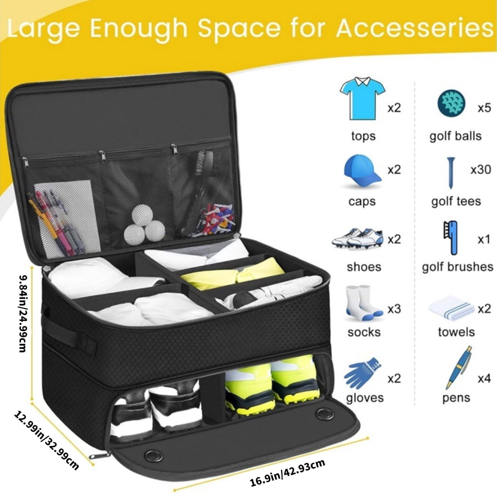 Golf Club Storage Bag with Reinforced Polyester Construction for Outdoor Use