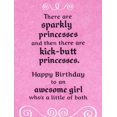 thumbnail image 3 of Hallmark Birthday Greeting Card for Girls (Star Wars Princess Leia), 3 of 5
