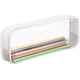 thumbnail image 1 of Estuche transparente para lápices, estuche de gran capacidad, bolsa de almacenamiento, soporte para bolígrafos de PVC transparente, estuche para lápices para suministros de oficina y escuela, bolsa, 1 of 6
