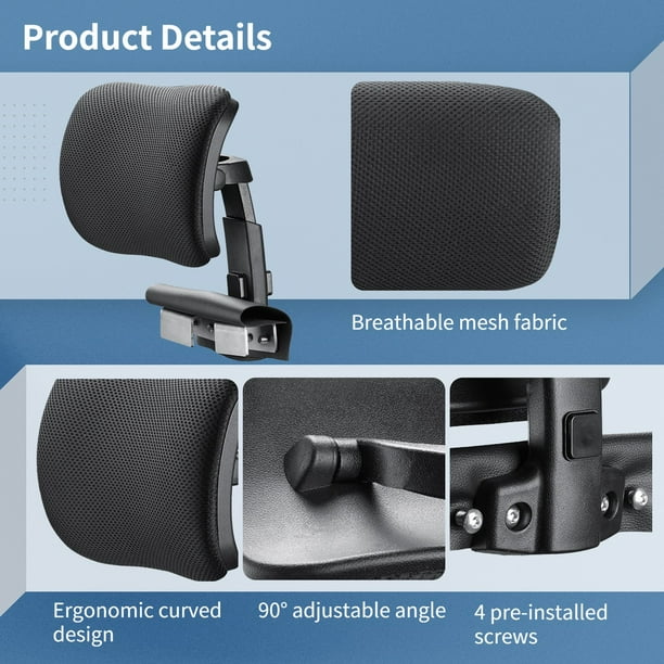 Neck support pillow for office outlet chair
