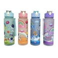 thumbnail image 5 of Cartoon Spaceman Plastic Cup 800ml BPA-Free Leakproof Kids Water Bottle With Strap, 5 of 6