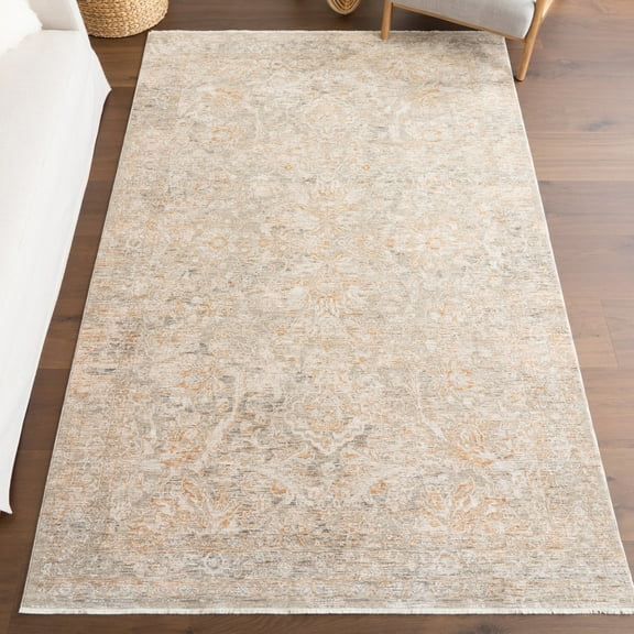 nuLOOM Kriti Medallion Fringe Area Rug, 6' 7" x 9', Kriti Taupe
