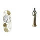 thumbnail image 1 of Elegante espejo de pared y escultura de dama tribal africana para sala de estar, pasillo, entrada, armario, chimenea, decoración del hogar., 1 of 8