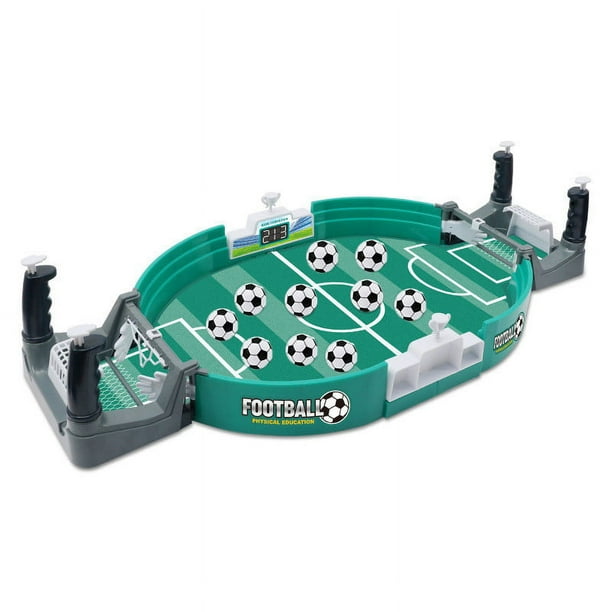 Mini Futbolín Portátil Con 6 Pelotas – Juego Interactivo De Mesa Para Dos Jugadores
