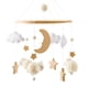 thumbnail image 1 of Móvil Para Cuna De Bebé Para Niños Y Niñas Móvil Boho Para Guardería Móvil Para Cama Móvil Para Techo Nubes Luna Colgante Juguete Campana De Viento De Madera Decoración Para Guardería, 1 of 2