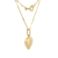 thumbnail image 3 of Cadena Gargantilla Dama Corazón Oro Sólido 14k, 3 of 6