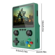 PUREKKI High-Definition Handheld Game Console with Dual Joystick and Multiplayer Support for Classic Arcade Games and Portable Gaming Experience