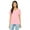 Pink, variant on Bella + Canvas Ladies' Relaxed Jersey Short-Sleeve V-Neck T-Shirt - 6405