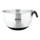thumbnail image 1 of Bowl de Cocina Hudson Acero Inoxidable 9.5 Pulgadas con Base de Silicona Antideslizante, Recipiente para Mezclar y Preparar, Durable y Fácil de Limpiar, Libre de PFOA, PTFE y Cadmium, 1 of 6