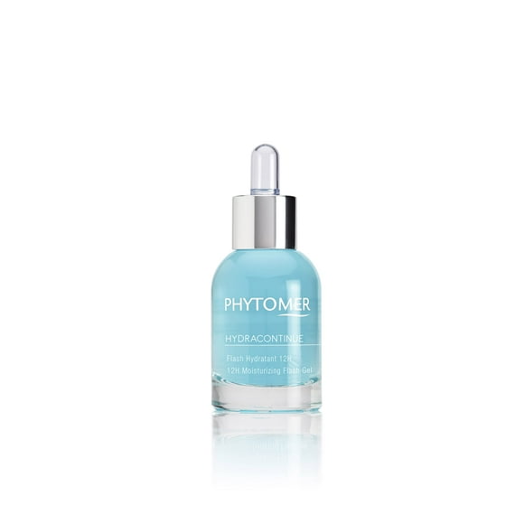 Phytomer HYDRACONTINUE Face Moisturizing Gel | 12 hour Skin Hydrating Gel | Immediate & Long Lasting Hydration | Refreshing, Restoring Face Moisturizer for Dry Skin | 30ml