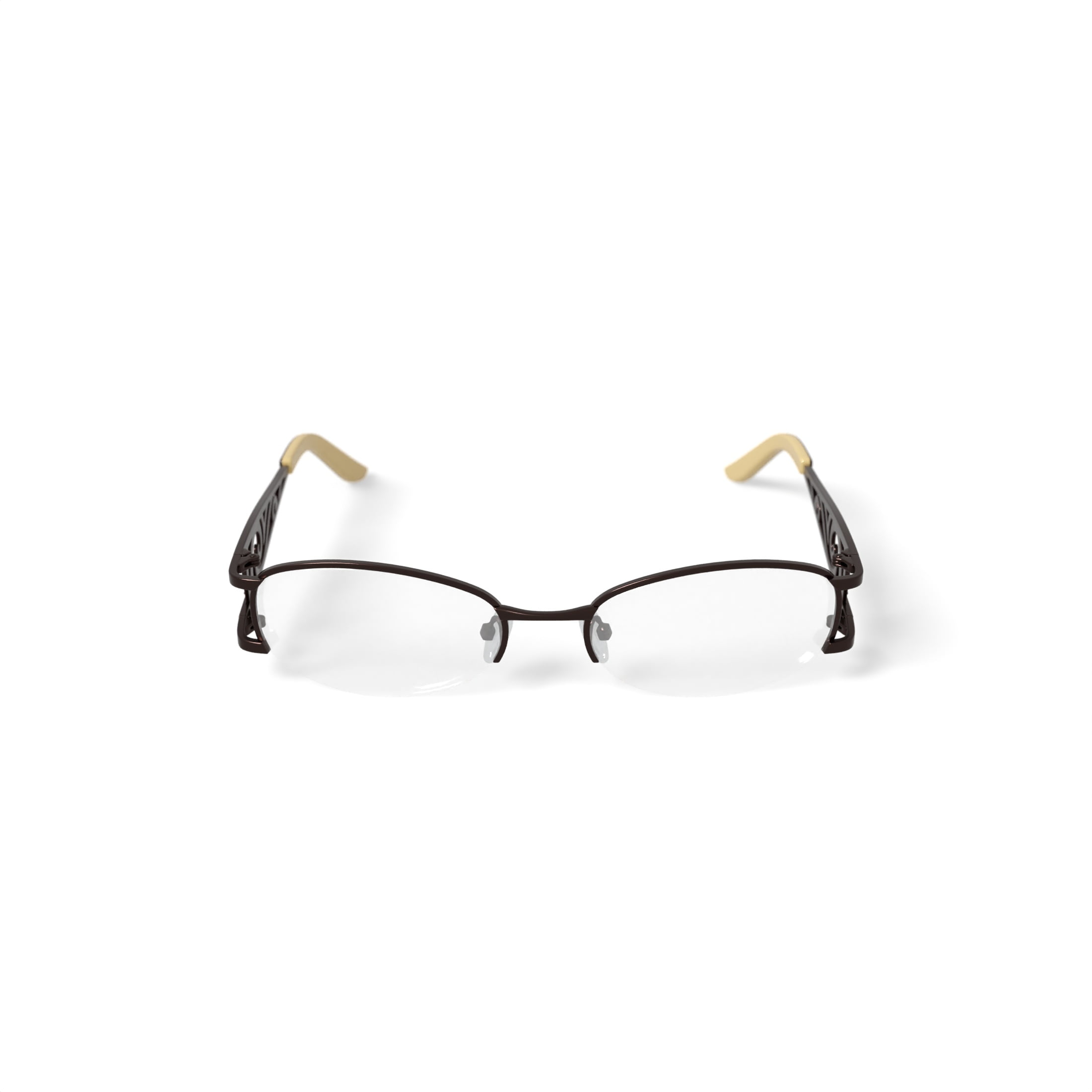 Contour Women's Rx'able Eyeglasses, FM11292 Brown