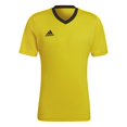 thumbnail image 1 of Camiseta adidas Entrada 22 para hombre Team, color amarillo/negro, talla L, 1 of 9