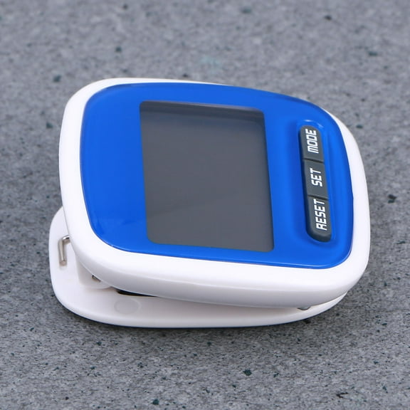 HEALEEP 1Pcs Red Wearable Device Pocket Pedometer for Walking and Jogging 5.00X5.00X2.50CM