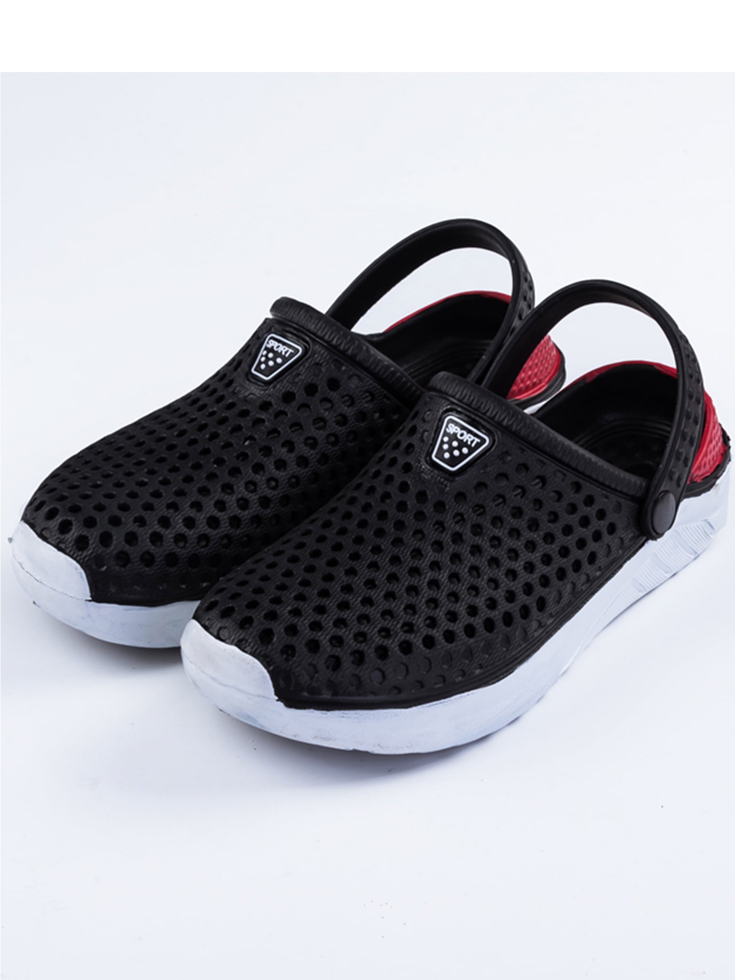 HAALIFE◕‿ Mens Garden Clogs Anti-Slip Beach Shower Sandals Slip on Massage Outdoor Walking Summer Slippers for Men