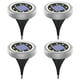 thumbnail image 2 of Xihbxyly Luces Led Solares para Jardín, 8 Led, Plástico Abs Resistente, Fácil Instalación, Ideales para Jardín, Camino, Terraza, Iluminación Exterior, Paquete de 4, 2 of 3