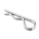 thumbnail image 3 of EXHUMKY 150Ud Durable Carbon Steel Small Cotter Pin White Metal for Replacement Projects, 3 of 5