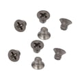 thumbnail image 1 of Unique Bargains 8pcs M1.6 Metric Thread 2mm Length Flat Head Phillips Drive Titanium Screw, 1 of 1