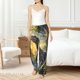 thumbnail image 4 of Fotbe Sunshine Jungle Dinosaur Pantalones de Pijama para Mujer, Pantalones de Dormir, Pantalones Pj con Cordón y Bolsillos-Large, 4 of 6
