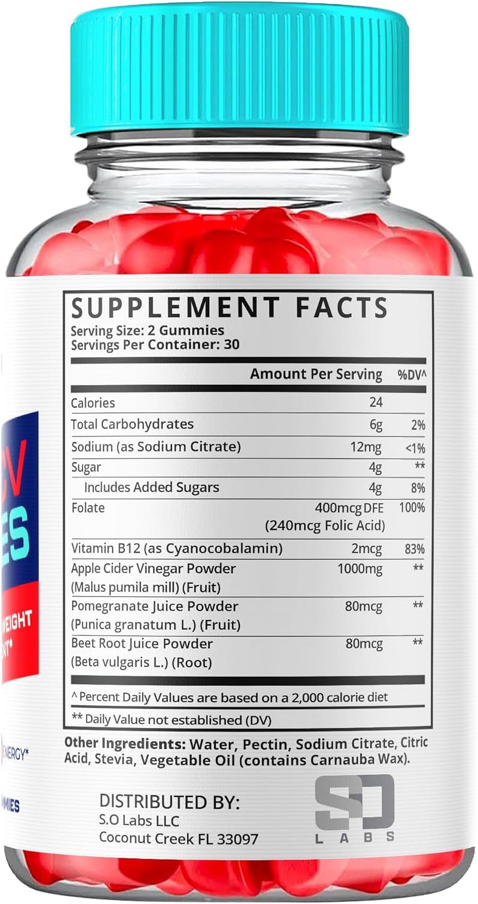 (2 Pack) Ketosophy ACV Keto Gummies, Ketosophy Advanced Weight Loss Gummies (120 Gummies)