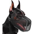 thumbnail image 1 of Bozal Aprobado por Veterinarios con Correas Ajustables – Bozal de Seguridad de Cobertura Completa para Prevención de Mordeduras, Cómodo y Reflectante para Caminatas Nocturnas, Entrenamiento, 1 of 9