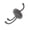 11, variant on Strong Load Bearing Movable Iron Wall Hook For Secure Storage Coat Purses Keys Hook Simple Installation
