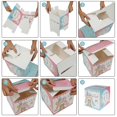 thumbnail image 3 of 61PCS Diaper Raffle Tickets Baby Shower Card Box with Advice Cards Funny Bear Balloon Sign Box Pink Blue Card Box for Baby Shower Party, 3 of 7