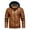 Yellow, variant on Men's Faux Leather Jacket Waterproof Bomber Jacket Winter Fleece Vintage PU Motorcycle Jacket Zip-Up Cafe Racer Coat