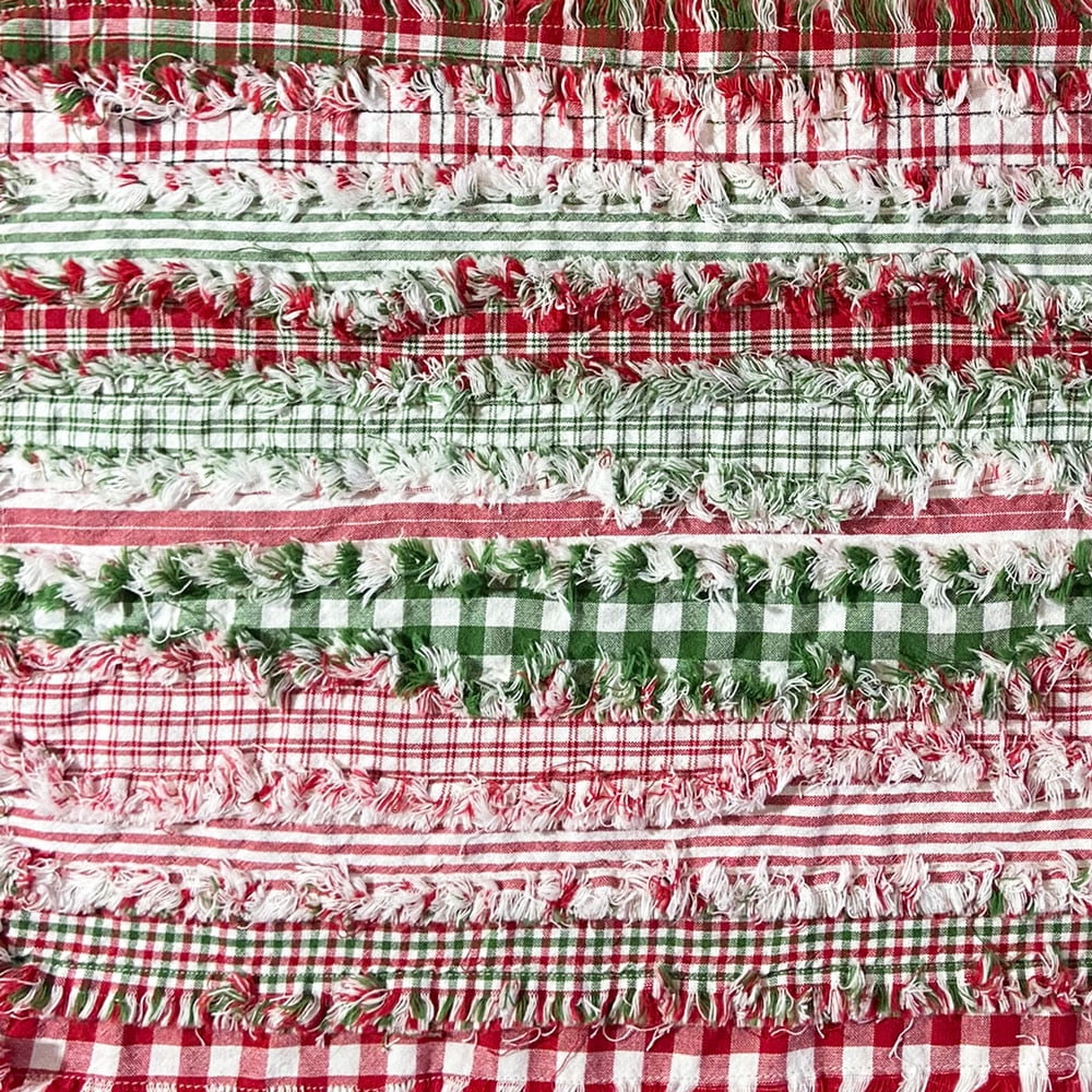 Vintage Christmas Homespun Fabric 2.5 X 44 inch Jelly Roll - 22 pc. -  Jubilee Fabric