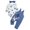 baby girl clothesA1 Blue, variant on Kaprioy Baby Girl Fall Winter Clothes Baby Girl Fall Baby Girls Long Sleeve Romper Flared Pants Headband Fall Winter Clothes 0 6 9 12 18 24 Months