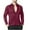 Burgundy, variant on Wyobmus Mens Plus Size Long Sleeve Dress Shirts Regular Casual Solid Color Button Down Shirts S-3Xl Black