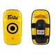 thumbnail image 5 of Almohadillas Fairtex KPLC5 para muay thai ligeras, negras y doradas, 5 of 5