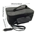 Lights Interior 12V Portable Car Food Warmer Mini Oven Microwave Self