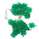 thumbnail image 2 of Luces decorativas del Día de San Patricio con tréboles verdes, cadena de luces LED de 3 m y 30 LED USB, poste de luz., 2 of 8