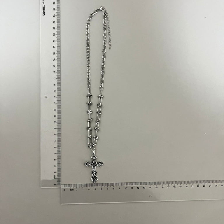 アクセサリー Order CROSS necklace ZPAQI Vintage Cross Pendant Necklace for Women Men Chain