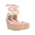 thumbnail image 1 of Alpargata De Plataforma Con Yute Natural Micro Suede Durazno Rosa Para Mujer Platonia  OFELIA-02-ROSA, 1 of 6