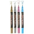 thumbnail image 3 of MARVY UCHIDA® BISTRO CHALK MARKER 4 PIECE METALLIC FINE POINT SET, 3 of 5