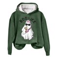 thumbnail image 1 of WEAIXIMIUNG Chandail en Molleton Femme TP Chandail en Molleton Mignon à Capuche Imprimé Automne/hiver Pull Décontracté, 1 of 4