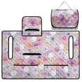 thumbnail image 5 of Whosucclay Watercolor Floral Design Golf Cart Seat Protection Cover 4 Pockets, Reusable Breathable for Club Car Yamaha EZGO, 5 of 9